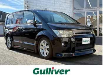 三菱 デリカＤ：５ ROADEST G Power P 禁煙 ワンオーナ 社外HDDナビ バックカメラ