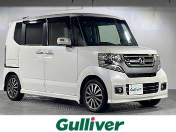 ホンダ Ｎ ＢＯＸ カスタム G ターボ Lパッケージ 禁煙車　ターボ　両側パワースライド　ETC