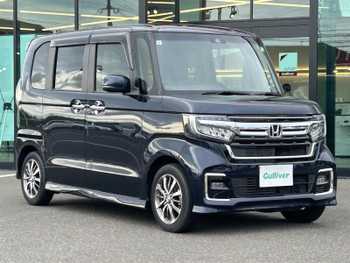ホンダ Ｎ ＢＯＸ カスタム L ホンダセンシング 8インチ純正ナビ カメラ