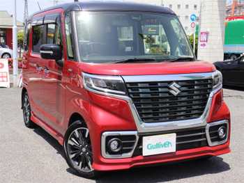 スズキ スペーシア カスタム HYBRID XS セーフティサポート 純正ナビ ETC B/T