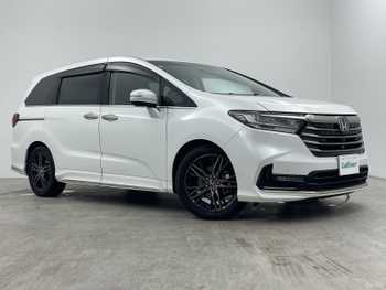 ホンダ オデッセイ ハイブリッド e:HEVアブソルート EX 禁煙車 純正10型ナビ 後席モニター