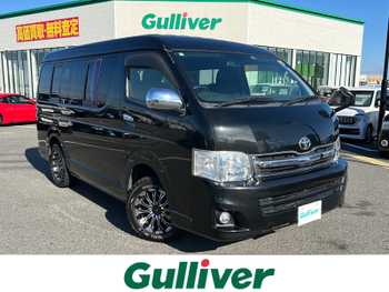 トヨタ ハイエース GL ロング 8型ナビ Bカメラ 後席モニタ ETC パワスラ