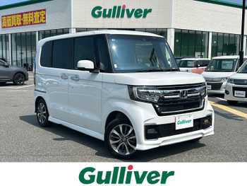 ホンダ Ｎ ＢＯＸ カスタム L ナビ Bカメラ ETC Hセンシング パワスラ