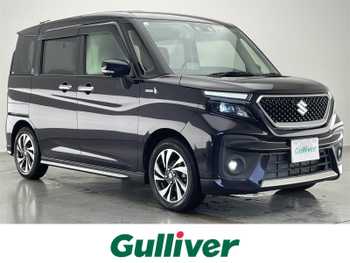 スズキ ソリオ バンディット HV MV 純9型DAナビ 全方位 HUD 両側電動 禁煙車