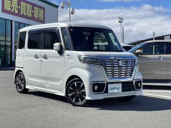スズキ スペーシア カスタム HYBRID XS ターボ 8インチナビ 全方位カメラ 両側電動ドア