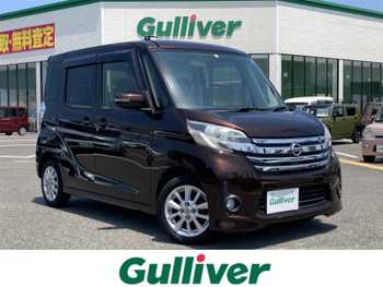 日産 デイズ ルークス ハイウェイスターS 純正CD キセノン ETC Pスタート 純正アルミ