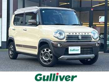 スズキ ハスラー ワンダラー 1オーナー 8型ナビ 全方位 温席 半革 ETC