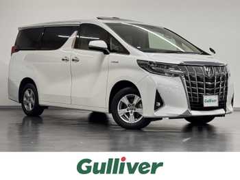 トヨタ アルファードハイブリット X サンルーフ/後席モニター/9型ナビ/パワスラ