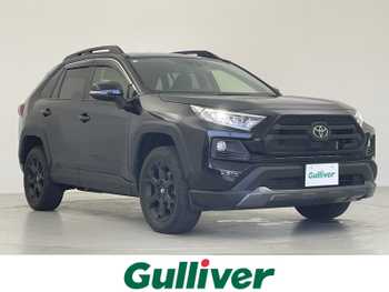 トヨタ ＲＡＶ４ アドベンチャー オフロードPKG 禁煙 ディスプレイ TV BSM 黒革 Bカメラ