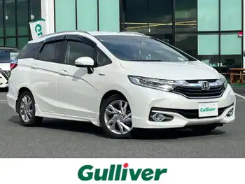 ホンダ シャトル ハイブリッド Z 純正ナビTV クルコン Bカメ ハーフレザー