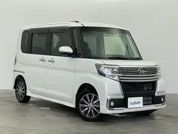 ダイハツ タント カスタム X トップED SA Ⅲ 純正ナビ TV Bカメ 冬タイヤ積込 衝突軽減