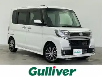 ダイハツ タント カスタム X トップED SA Ⅲ 純正ナビ TV Bカメ 冬タイヤ積込 衝突軽減