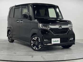 ホンダ Ｎ ＢＯＸ カスタム G L ターボ ホンダセンシング 禁煙 社外ナビ 両側電動 Bカメラ 衝突軽減
