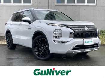 三菱 アウトランダー ＰＨＥＶ P サンルーフBOSE全方位カメラ白革シート
