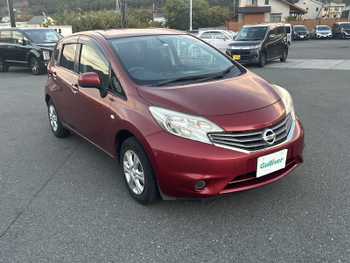 日産 ノート X ポータブルナビ ライトレベライザー アイド