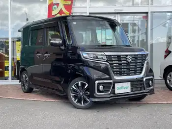 スズキ スペーシア カスタム HYBRID XS 4WD/寒冷地仕様/衝突軽減/HUD/Bカメラ