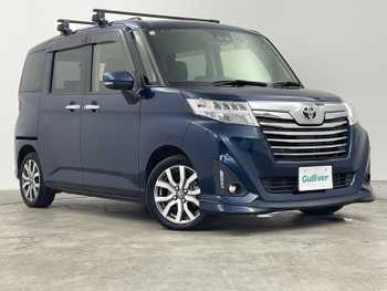 トヨタ ルーミー カスタムG－T 禁煙車 純正ナビ 両側電動 ルーフキャリア