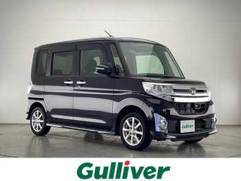ダイハツ タント カスタム X SA 禁煙車 社外ナビTV 左側電動スライドドア