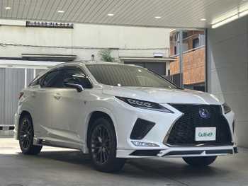 レクサス ＲＸ 450h Fスポーツ TRDエアロ 赤革 HUD BSM 禁煙