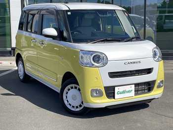 ダイハツ ムーヴ キャンバス ストライプス G 純正ナビ フルセグ BT Bカメラ 両パワスラ