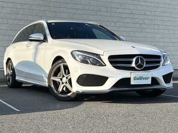 メルセデス・ベンツ Ｃ２００ ワゴン スポーツ 本革 純正ナビ　追従クルコン 本革レザーシート