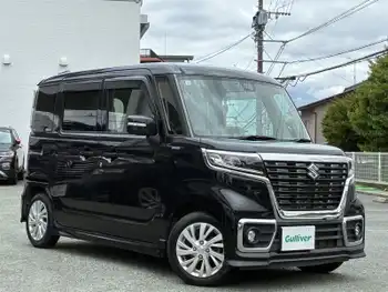 スズキ スペーシア カスタム HYBRID GS 社外ナビ 片側パワスラ シートヒーター ETC