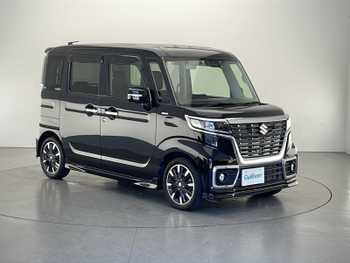スズキ スペーシア カスタム HYBRID XS ターボ 純正8型ナビ 全周囲モニター 両側電動 ETC