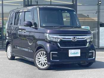 ホンダ Ｎ ＢＯＸ カスタム EX ターボ 社外ナビ シートヒーター 両側パワスラ ETC
