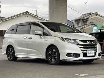 ホンダ オデッセイ ハイブリッド アブソルートセンシングEXパック 1オナ 純正ナビ 全方位カメ 両パワスラ ETC
