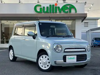 スズキ ラパン ショコラ X ワンオーナー 純正ナビ プッシュスタート