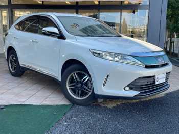 トヨタ ハリアー プレミアム サンルーフ 9型ナビ Rカメラ 半革 LED ETC