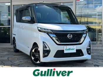 日産 ルークス ハイウェイスター X 両側パワスラ ドラレコ 純正ナビ全方位