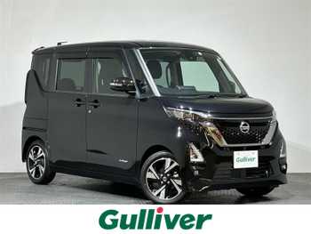 日産 ルークス HWS Gターボ アーバンクロム プロパイロットED 純正8型ナビ 全周囲 両側電動 合皮ドラレコ