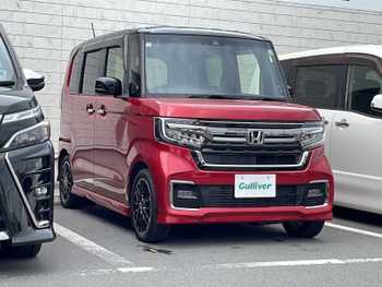 ホンダ Ｎ ＢＯＸ カスタム L ターボ 両側パワースライドドア　純正ナビ　Bカメ