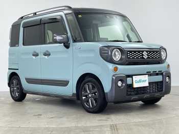 スズキ スペーシア ギア HYBRID XZ ワンオーナー/フォグ/両側パワスラ/ナビ/TV