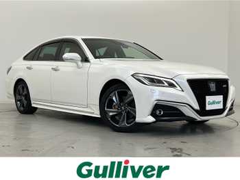 トヨタ クラウン ハイブリッド RS リミテッド 禁煙車/RCTA/黒本革シート/純正ナビ/Bカメ