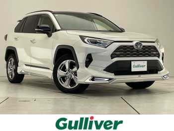 トヨタ ＲＡＶ４ ハイブリットG モデリスタエアロ 9型DAナビ サンルーフ