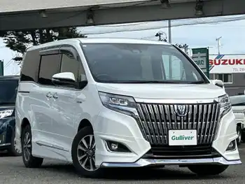 トヨタ エスクァイア ハイブリッド Gi プレミアムパッケージ モデリスタエアロ　純正ナビ　後席モニタ