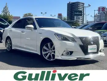 トヨタ クラウン ハイブリッド アスリートS 純正ナビ TV DVD BT Bカメ ETC クルコン