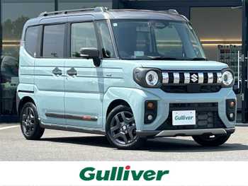 スズキ スペーシア ギア HYBRID XZターボ ワンオーナー ターボ車 純正ナビ Bカメラ