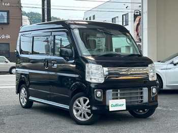 スズキ エブリィ ワゴン PZターボ ナビ 片側電動ドア 衝突軽減 ETC HID