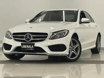 メルセデス・ベンツ Ｃ２２０ｄ ローレウスエディション エアサス　純正ナビ バックカメラ ETC2.0