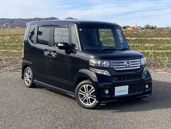 ホンダ Ｎ ＢＯＸ カスタム G ターボパッケージ SDナビ DTV BT Bカメラ ETC HIDライト