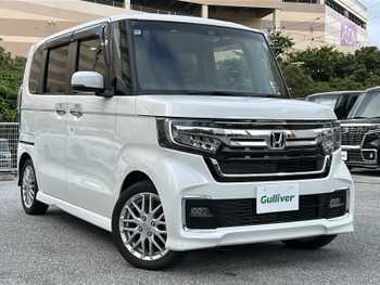 ホンダ Ｎ ＢＯＸ カスタム L ターボ 県外仕入 純正8インチナビ バックモニター