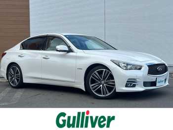 日産 スカイライン ハイブリッド 350GT FOUR Type P 4WD 純正HDDナビ フルセグ 全方位カメラ