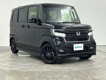 ホンダ Ｎ ＢＯＸ カスタム L スタイル+ブラック 禁煙車 純正ナビ 両側電動 Bカメラ ACC
