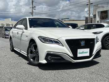 トヨタ クラウン ハイブリッド RS アドバンス 県外仕入 純正ナビ フルセグTV 純正AW ETC
