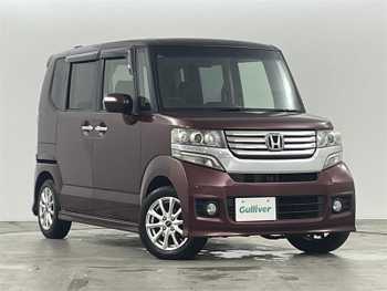 ホンダ Ｎ ＢＯＸ カスタム G Lパッケージ 衝突軽減 純正ナビ バックカメラ 電動ドア