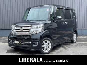 ホンダ Ｎ ＢＯＸ カスタム G ターボ Lパッケージ 4WD クルコン 純正HDDナビ フルセグTV