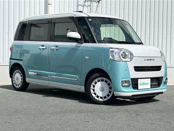 ダイハツ ムーヴ キャンバス ストライプス G 前席シートヒーター/前後コーナーセンサー
